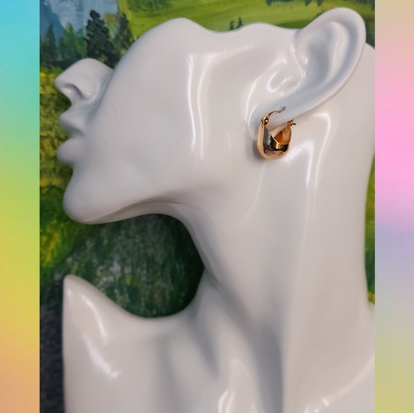 18k Gold Plated Fashion Earrings - Picture 2 of 5